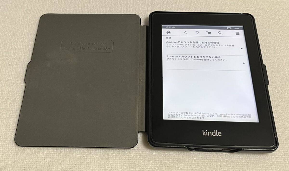 Kindle Paperwhite キンドル ペーパーホワイト 電子書籍リーダー Amazon カバー付きの画像3