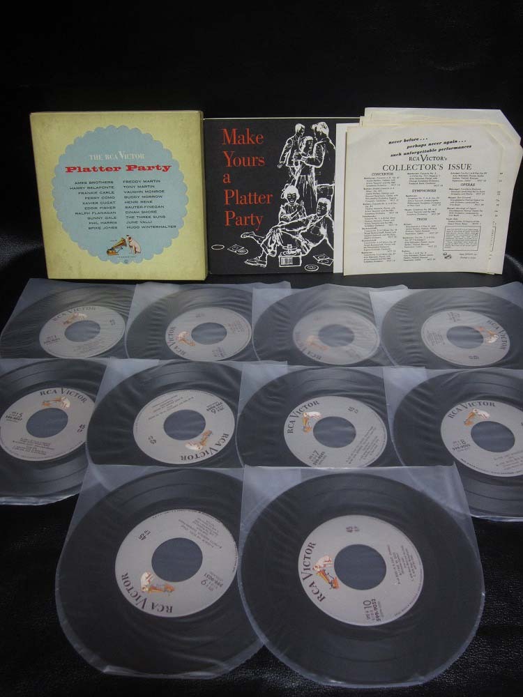 ★☆EPレコード THE RCA VICTOR Platter Party 10枚組 中古品☆★[5924] _画像1