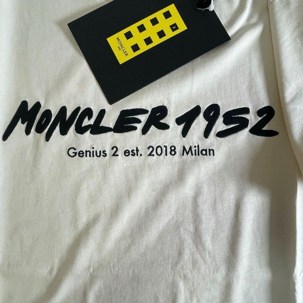 本物新品 40654165 MONCLERモンクレール/超人気(サイズL)ジーニアス1952 TーSHIRTコラボ限定半袖Ｔシャツ 凄くカッコイイ！の画像5