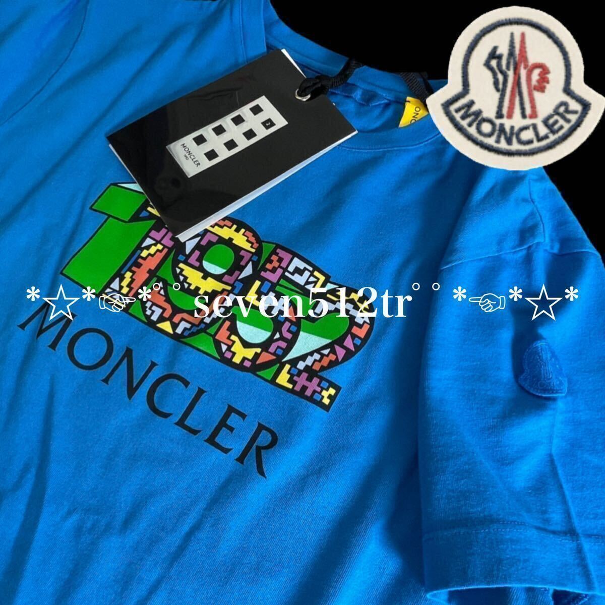 新入荷・本物新品50725175 MONCLERモンクレール/超人気(サイズM)ジーニアス1952 MAGLIA TーSHIRTコラボ限定半袖Ｔシャツ 凄くカッコイイ！_画像1