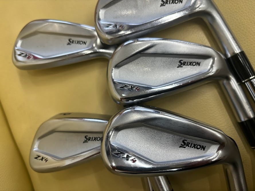 ★ダンロップ ★スリクソン ★SRIXON ★ZX4 ★アイアン★N.S PRO Zelos 8★６I～PW.　(５本セット)★飛ぶ★優しい★初心者★美品★_画像3