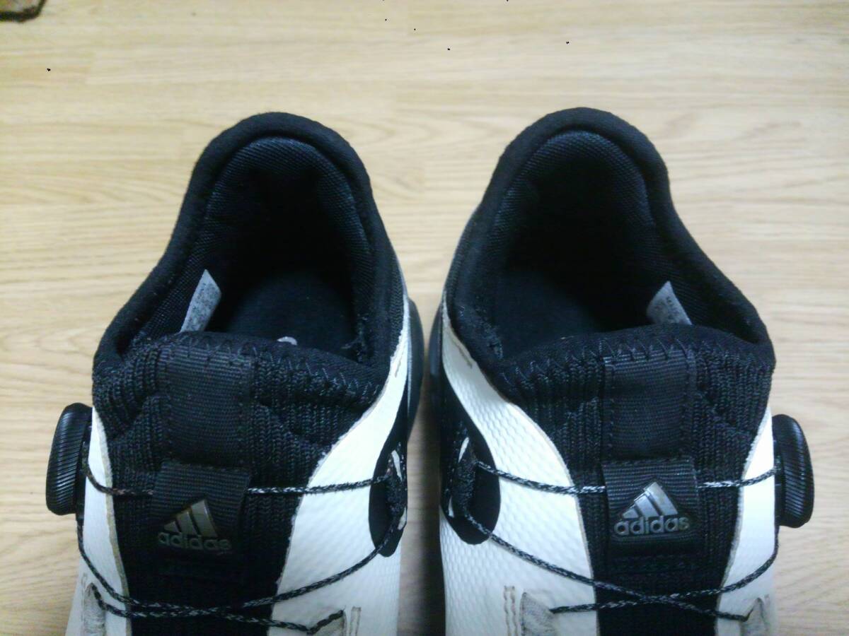 adidas アディダス ゴルフシューズ BOA FZ1032 25.0㎝ 52_右足かかと布部分にスレがあります。