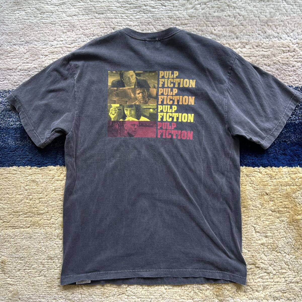 GOOD ROCK SPEED BEAMS 別注 PULP FICTION Tシャツ ビームス ビンテージ加工 サイズXL_画像4