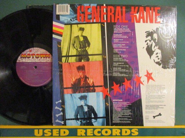 ★ General Kane ： Wide Open LP ☆ (( Parliament、P-Funk名作中の大名曲!!「Flashlight」カバーしてます!! '80s シンセ・ファンク!!!_画像2
