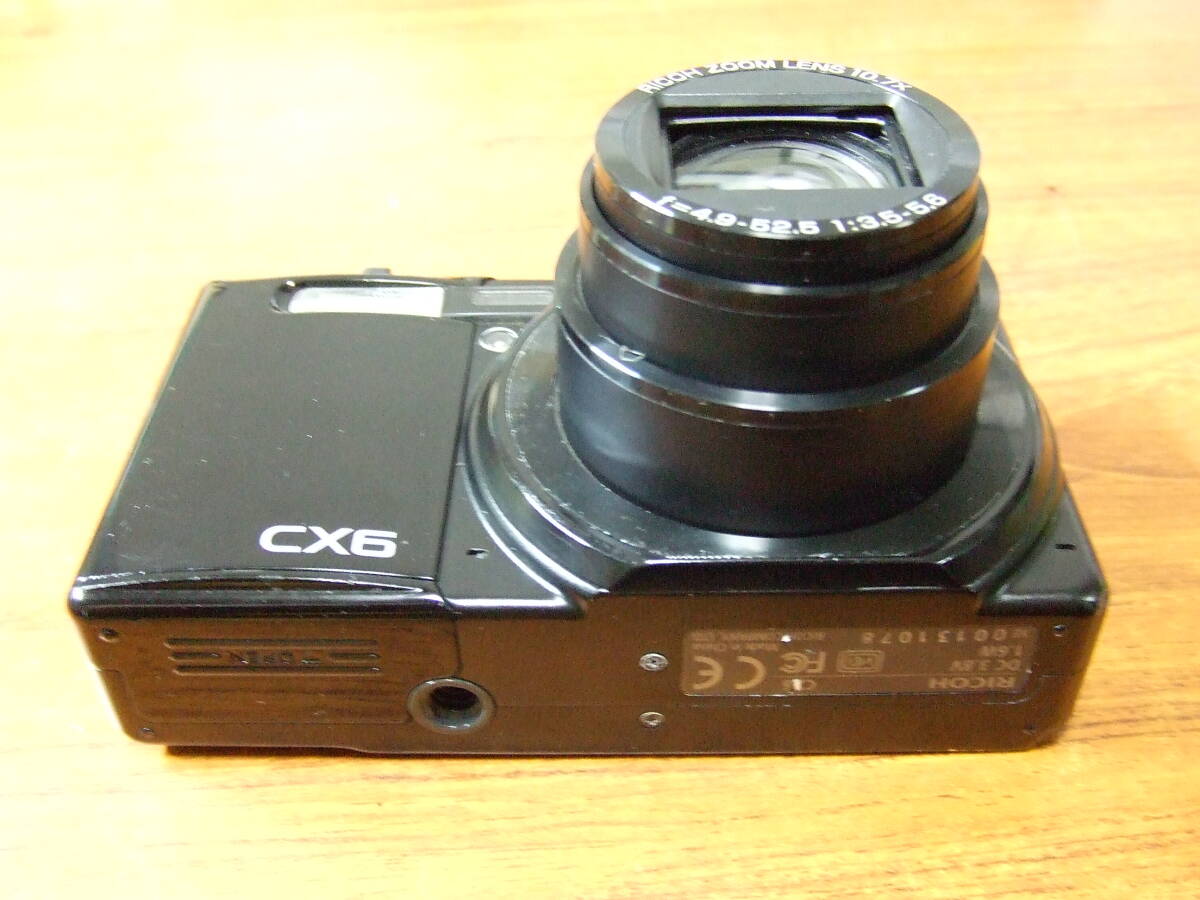 i121　ricoh リコー デジタルカメラ cx6 マクロ撮影 中古 本体_画像4