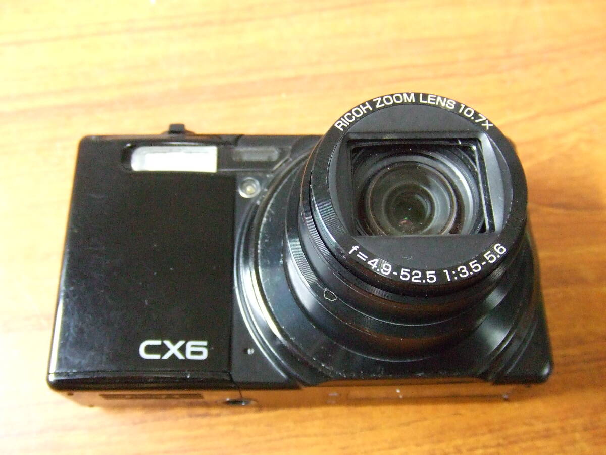 i121　ricoh リコー デジタルカメラ cx6 マクロ撮影 中古 本体_画像2