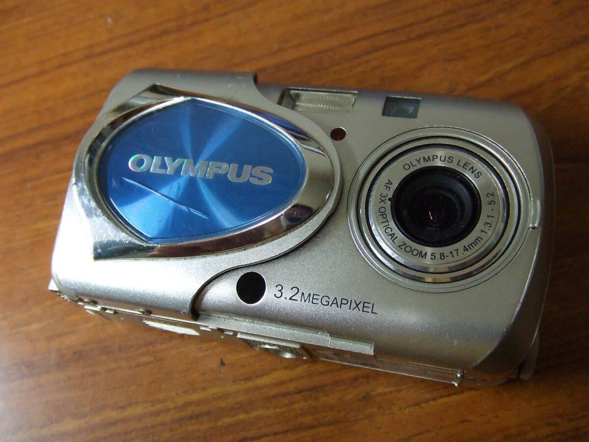 i153 OLYMPUS/オリンパス μ-10 digital デジタルカメラ 中古 本体 未確認 ジャンクの画像3