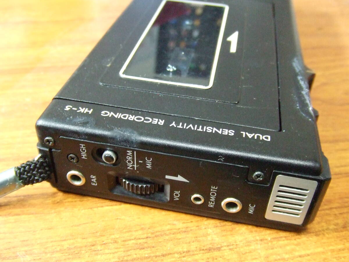 i174　ビクター ポータブルカセットプレーヤー HK-5 カセットレコーダー　中古本体 未確認 ジャンク Victor_画像3