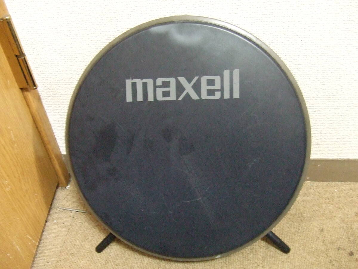 i256 maxell マクセル BS-MA300FR 室内 屋外 兼用 小型 平面BSアンテナ　中古　未確認　現状品_画像1