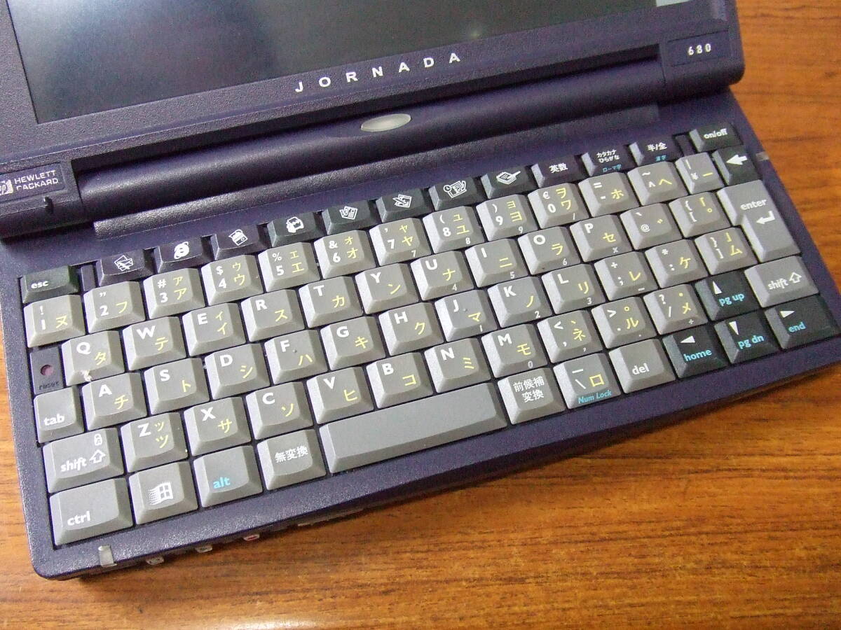 i295 ヒューレットパッカード HP jornada 680 Handheld PC 中古 本体 未確認 ジャンクの画像3