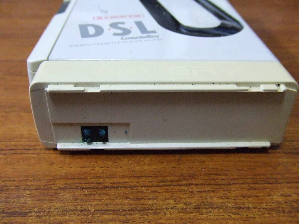 i322 aiwa カセットボーイ Cassette Boy HS-P20 ポータブルカセットプレーヤー 中古 本体 ジャンクの画像2