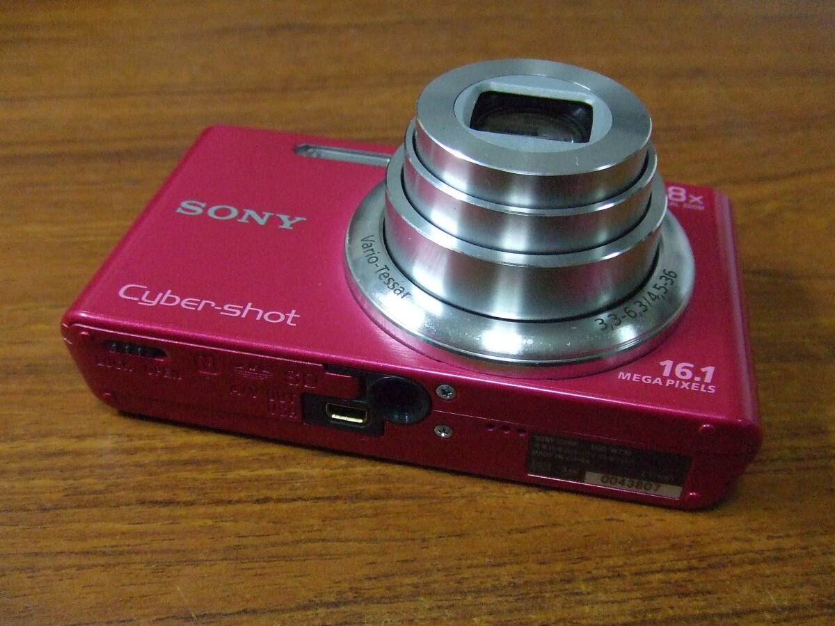 i376 SONY/ソニー Cyber-shot DSC-W730 SONY デジカメ サイバーショット 中古の画像3