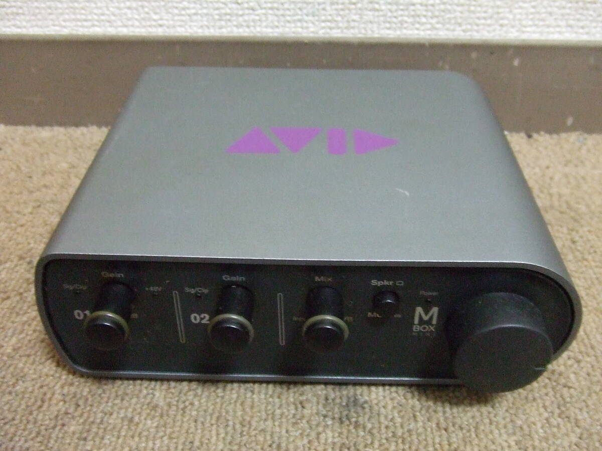 i389 Avid Mbox Mini オーディオインターフェース 中古 未確認 現状品の画像1