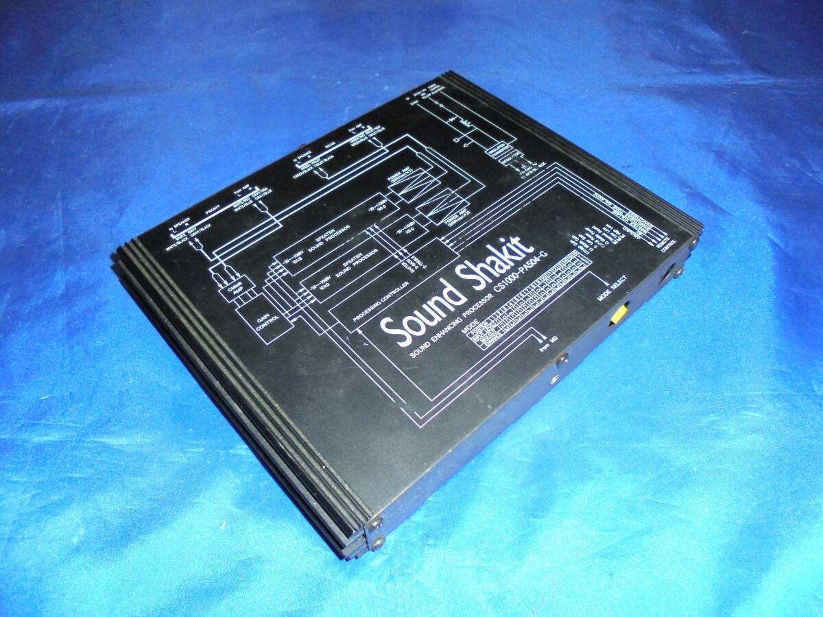 ★Sound Science サウンドサイエンス Sound Shakit サウンドシャキット CS1000-PA504-G 音質改善 動作良好品 高音質 即決有り★の画像4