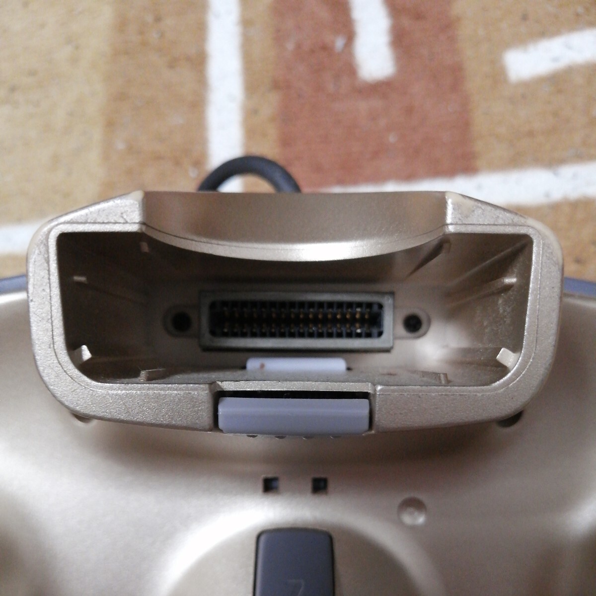 動作確認済 コントローラーブロス ゴールド N64 ニンテンドー 64 純正 Nintendo 任天堂 の画像7