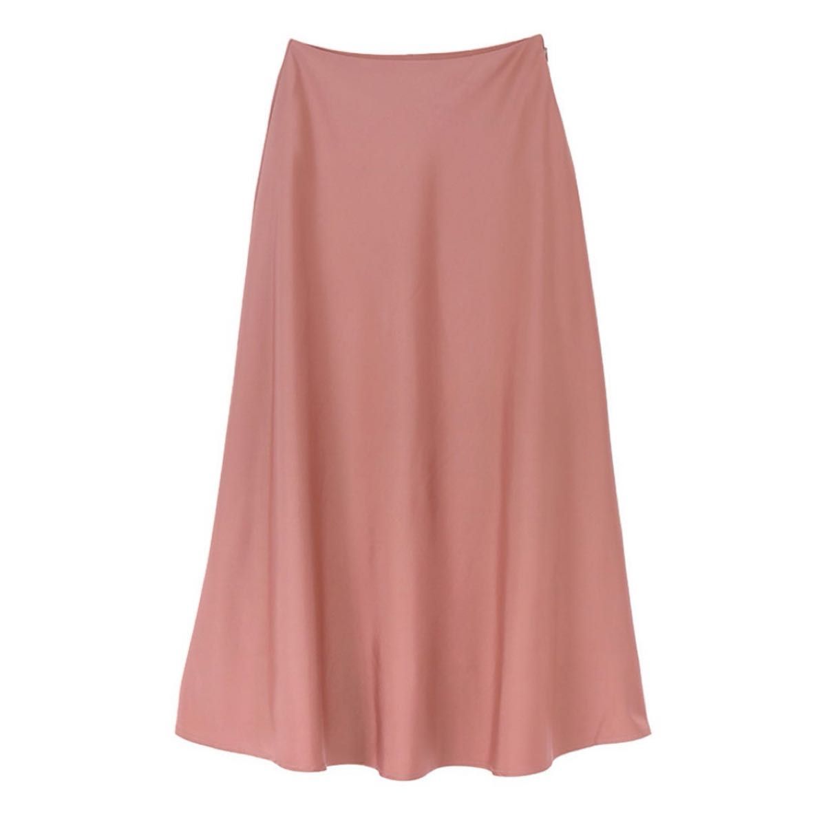 ティティベイト/titivate  セミフレアサテンスカート（ピンク）Sサイズ