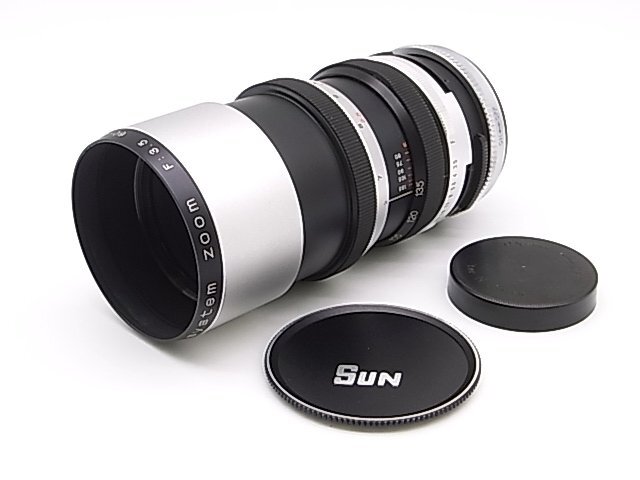 p074 Sun System Zoom 60-135mm f3.5 ニコンマウント USEDの画像8