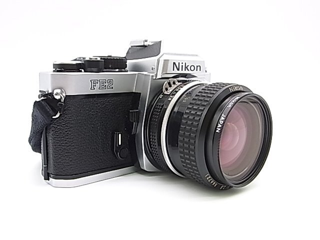 p104 Nikon FE2 NIKKOR 28mm f2.8 USED 難有り_画像3