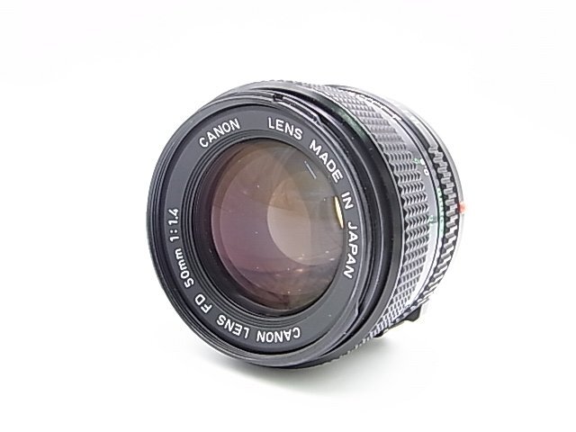 p115 CANON LENS NEW FD 50mm f1.4 USEDの画像1