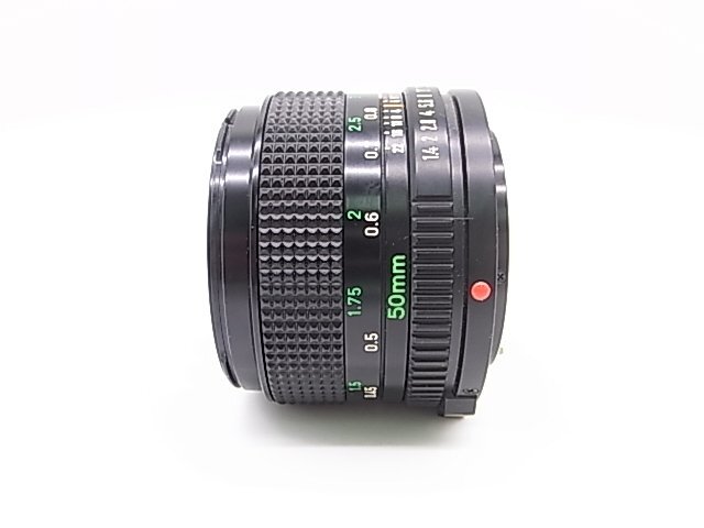 p115 CANON LENS NEW FD 50mm f1.4 USEDの画像4