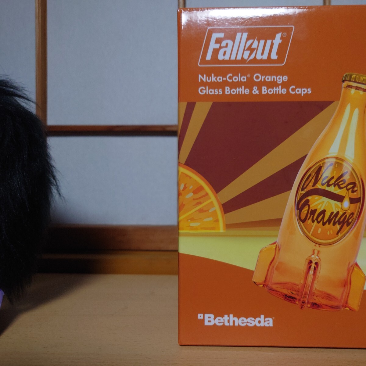 新品未開封 Fallout ヌカコーラオレンジ ガラス製レプリカの画像1