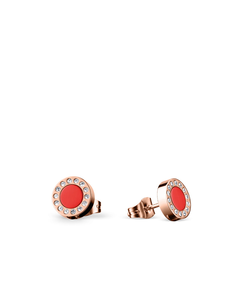 BERING Gift Sets Necklace & Earrings 427-707-Red ベーリング レディース ネックレス&ピアス ギフトセット レッド