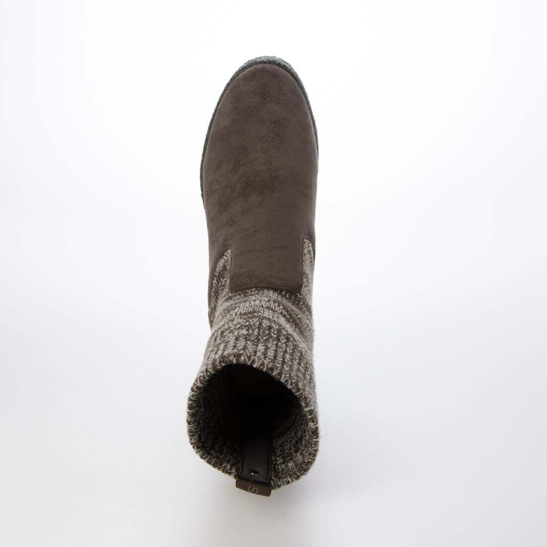 JILLSTUART shoe (ジルスチュアート シュー) 厚底ニットショートブーツ OKS/ 24.5cm_画像7