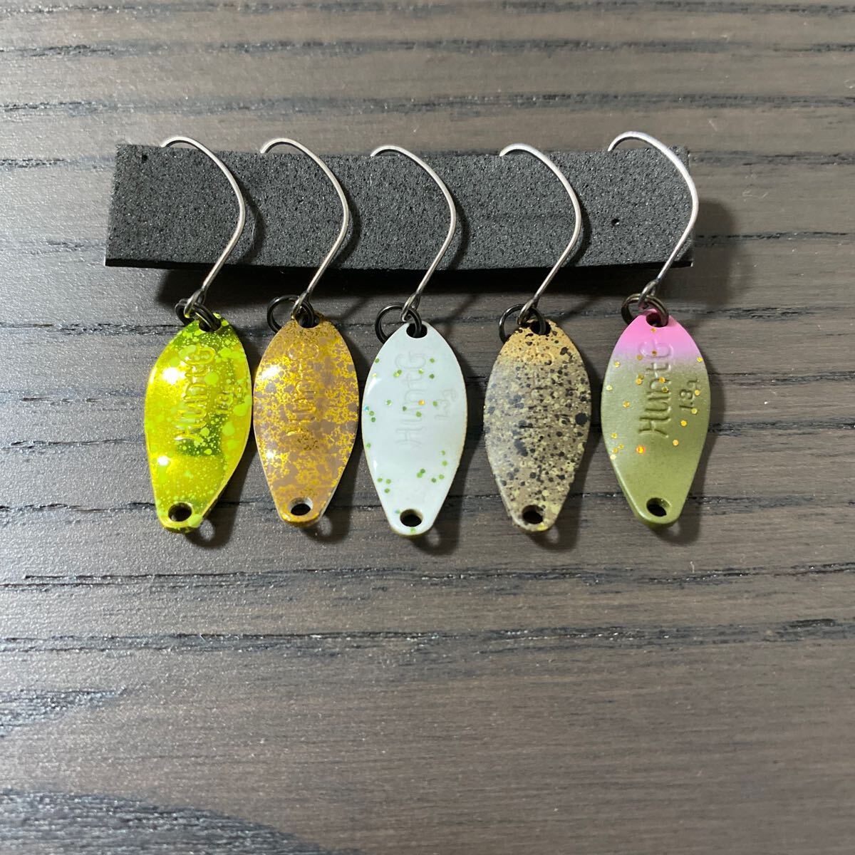  new do lower handle to grande 1.3g 5 pieces set NewDrawer Hunt Grande HuntG Area trout control fishing place micro spoon 