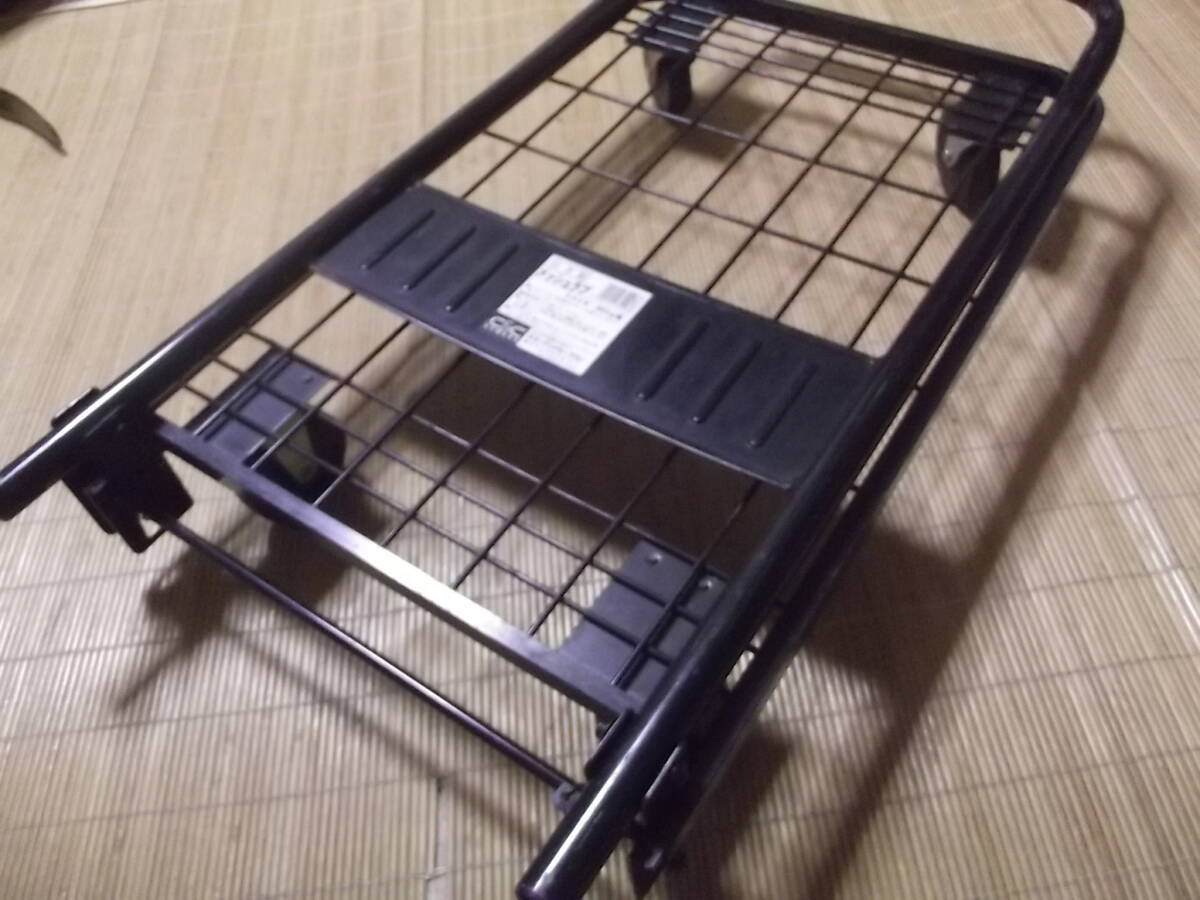  made of metal black made in Japan push car Carry roller 60kg piled mesh Rav 