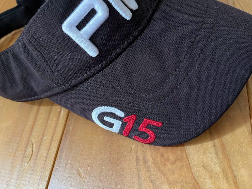 PING Golf козырек чёрный черный GOLF козырек булавка Golf одежда G15 шляпа 