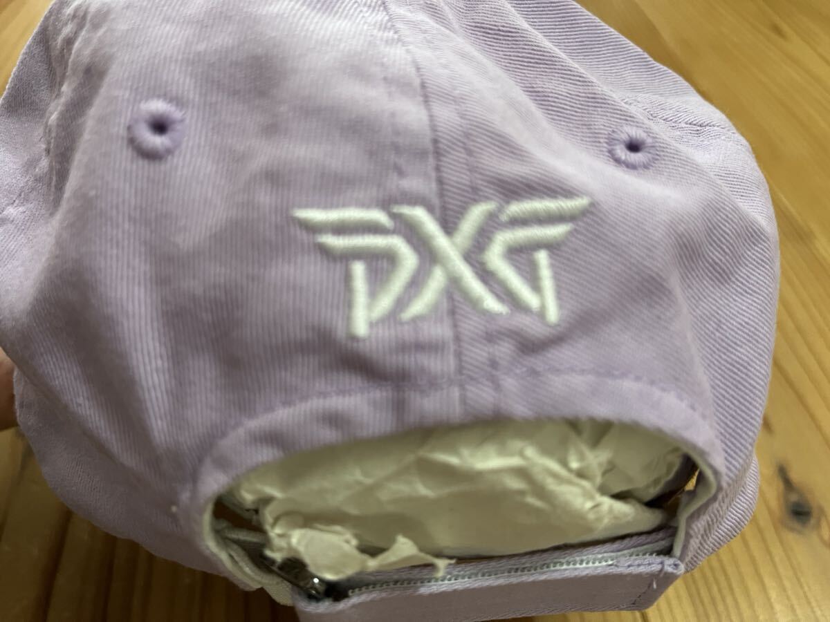 PXG ゴルフキャップ 紫 パープル CAP 帽子 GOLF ゴルフウェア キャップ_画像3