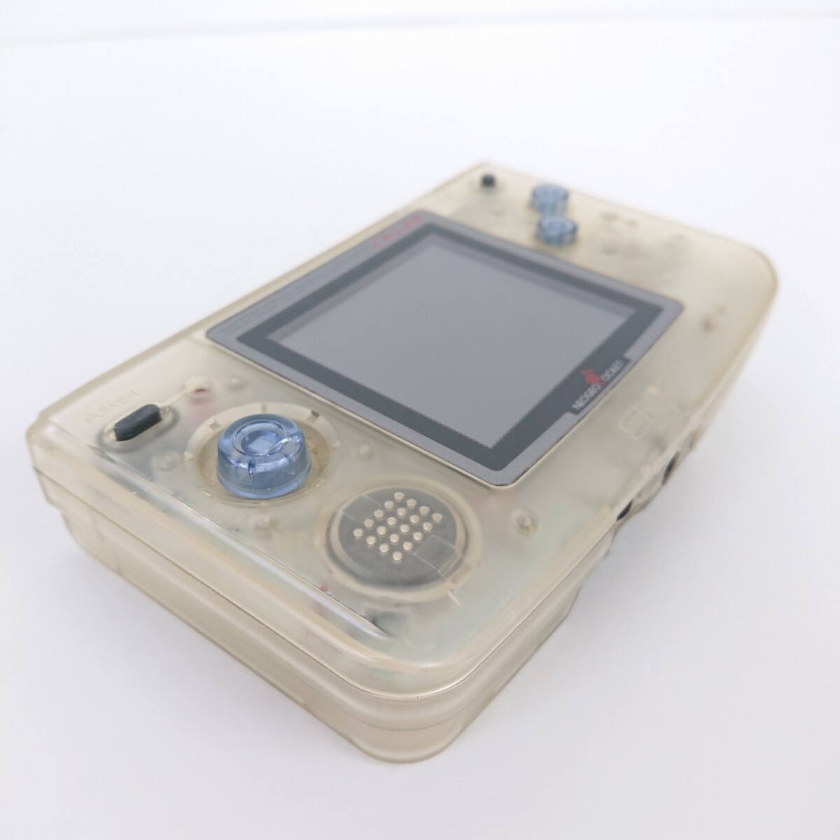 【通電確認◎】『NGPC ネオジオポケット カラー 本体 エス・エヌ・ケイ SNK』昭和 レトロ ゲーム NEOGEO POCKET COLOR クリア スケルトン