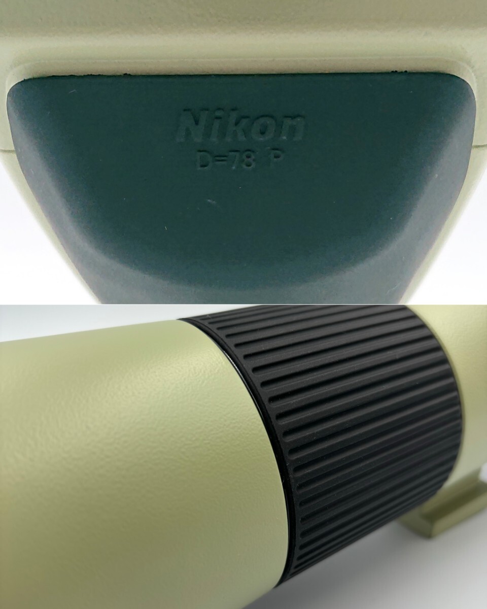 *1 иен ~[Nikon Nikon FIELD SCOPE ED D=78 P зрительная труба одиночный глаз телескоп с футляром ] collector сброшенный товар! оптическое оборудование 