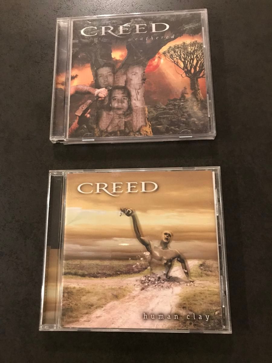 creed クリード CD2枚 human clay, weathered 日本盤