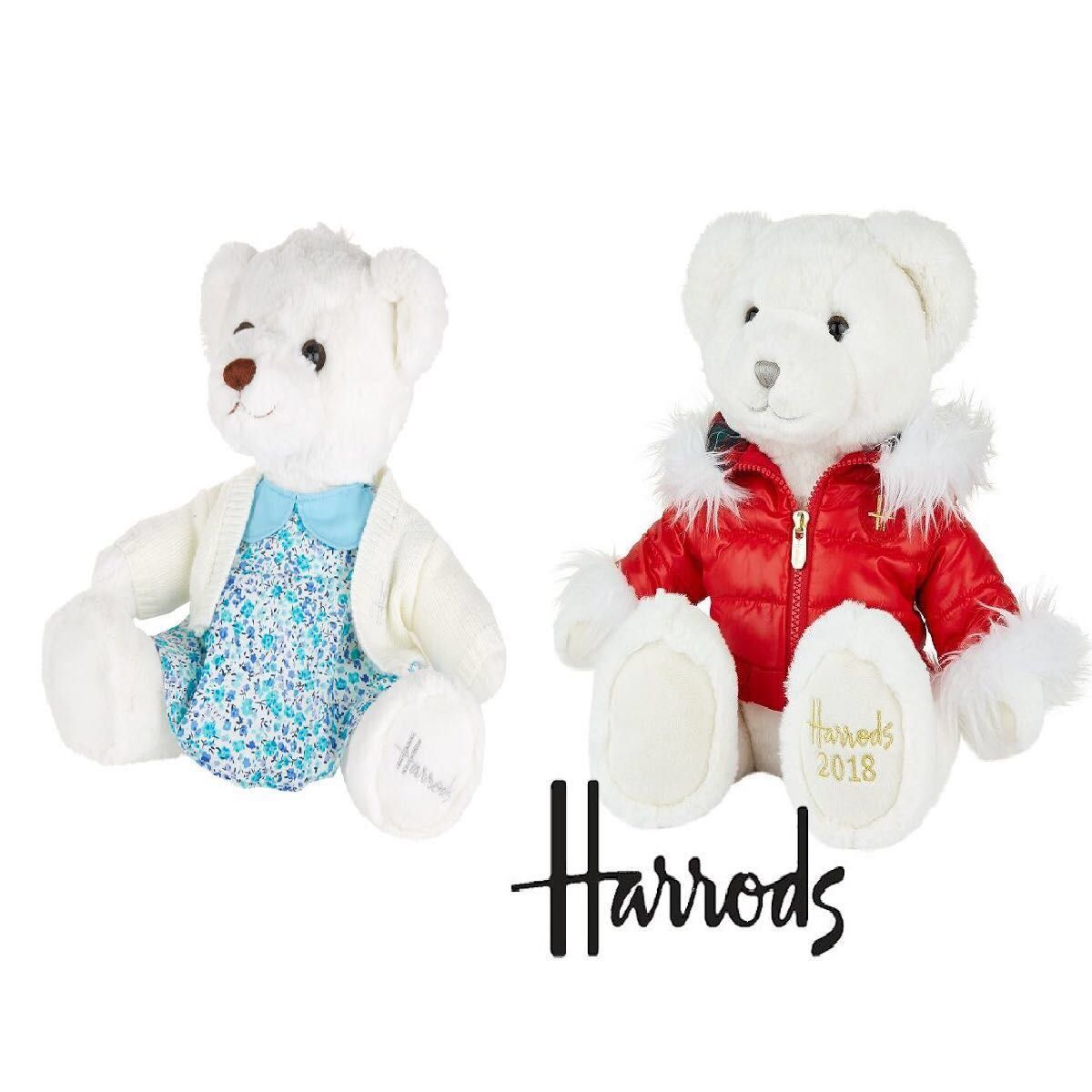 Harrods 2018年 限定 イヤーベア ハロッズ オリバー クリスマス Harrods 2018年 限定 イヤーベア ハロッズ オリバー クリスマス