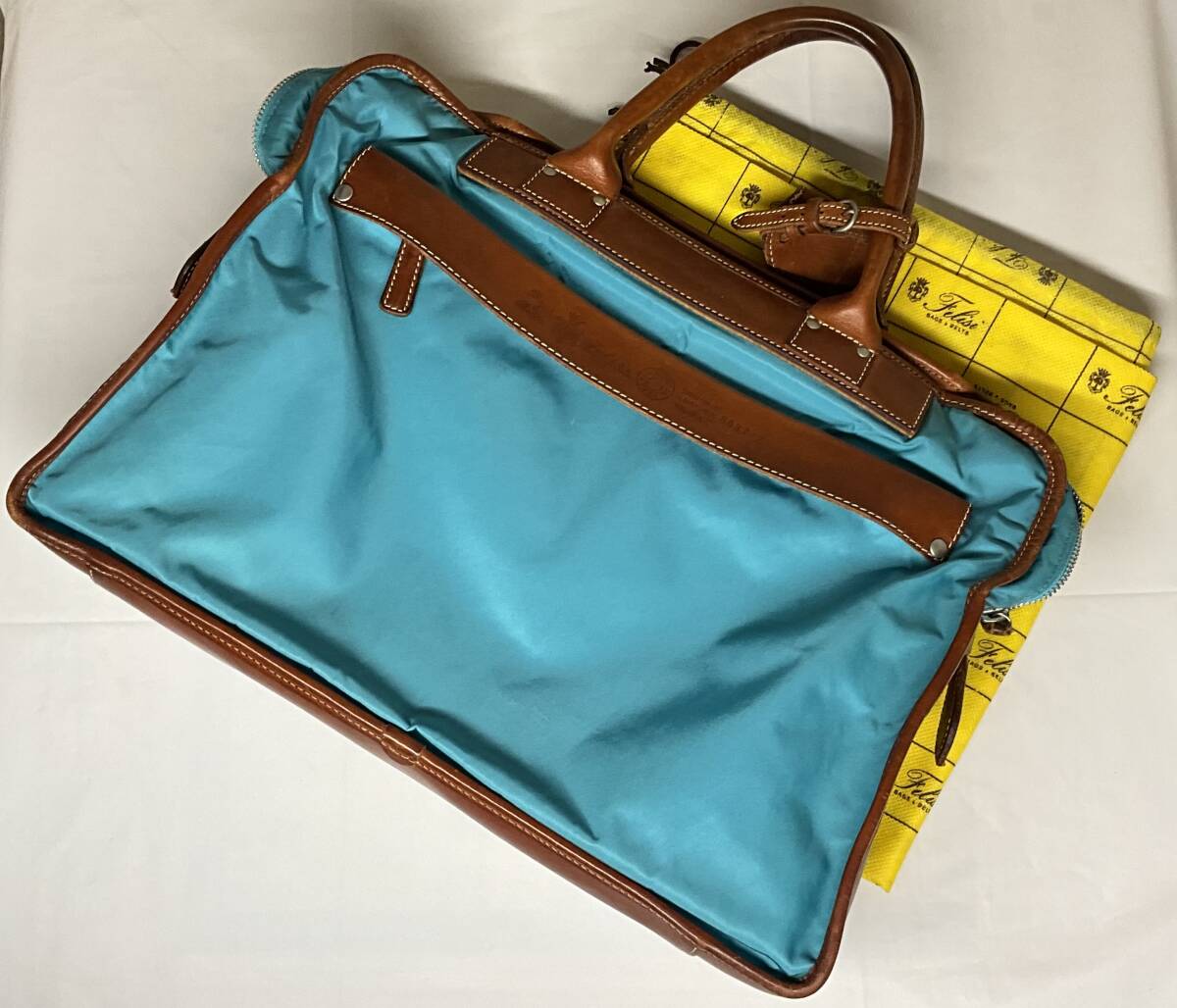 Felisi フェリージ ブリーフケース ライトブルー8637/2｜Yahoo!フリマ
