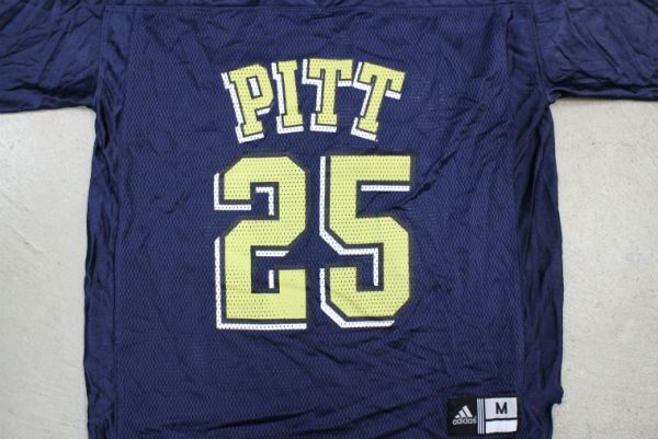 【古着ADIDAS PITTGAME TOPSメッシュ Tシャツ紺M】アディダスアメフトピッツバーグ大学カレッジunivercityofPittsburgh vintageビンテージ_画像6