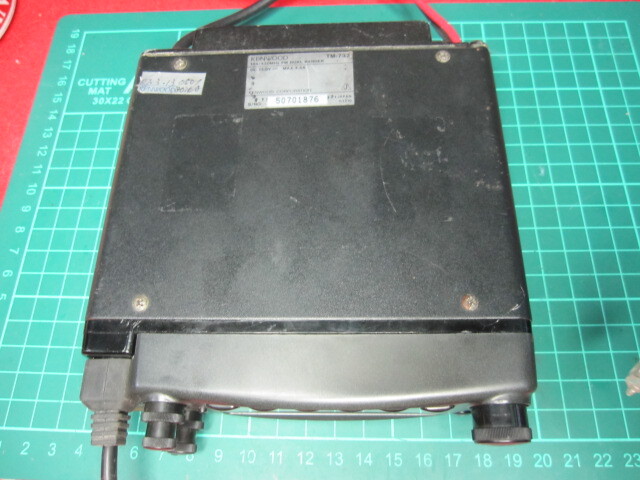 中古 ケンウッド　TM-732　144/430FM 10w　モービル　点検・動作確認済み良品_画像3