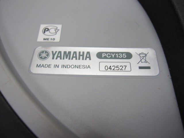 YAMAHA PCY135 DTXシリーズ電子ドラム用シンバルパッド 完動品 その１の画像3