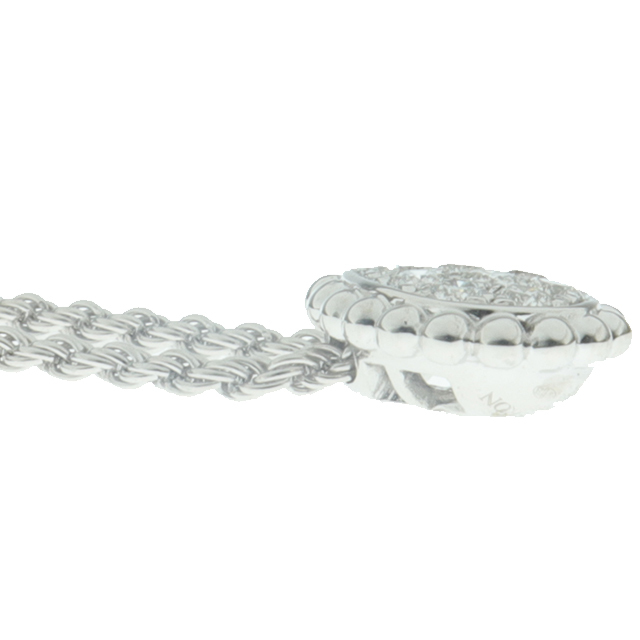 ( новый товар с отделкой ) Boucheron BOUCHERONse Lupin bo M diamond колье extra маленький K18 WG × diamond JPN00612 сертификат 8602