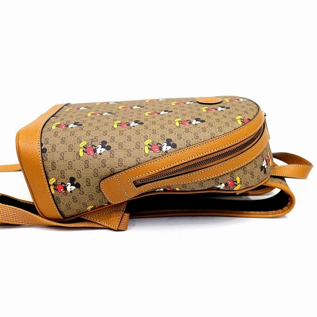 （未使用）グッチ GUCCI ミッキー リュック バックパック バッグ ディズニーコラボ ミニGGスプリーム 箱 Disney 552884 8281_画像6