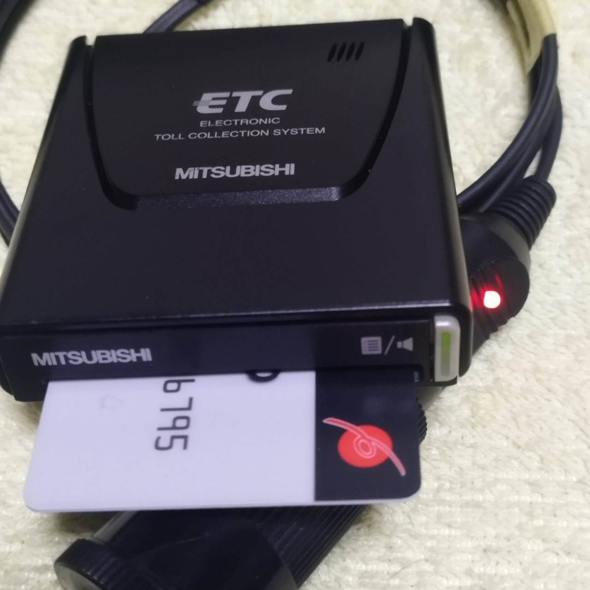 三菱電機製 ETC車載機用シガープラグコード（EP-9U53v.56v.57v.58v.59v.512v等に対応）送料無料の画像9