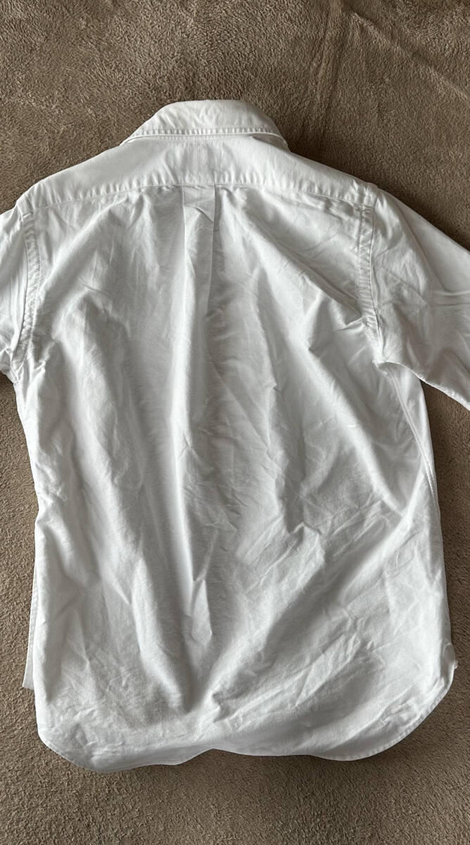 RALPH LAUREN ラルフローレン オックスフォードボタンダウンシャツ ポニー刺繍 長袖 メンズ トップス 　白　Sサイズ_画像6