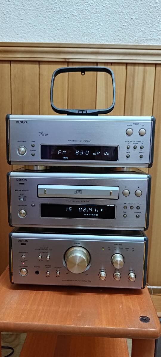 DENON デノン PMA-7.5Lプリメインアンプ / DCD-7.5L CDプレーヤー/ TU-7.5L AM/FAチューナー【中古動作品】の画像1