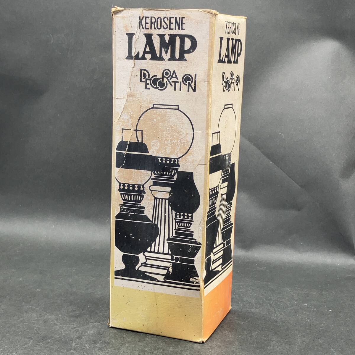 c-75832 KEROSENE LAMP 灯油ランプ オイルランプ 卓上ランプ ランタン 昭和レトロ アンティーク 当時物 時代物 長期保管品の画像10