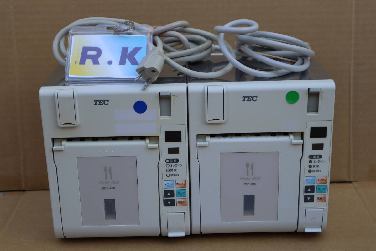 S0881(6)RK Y [ operation verification settled *2 pcs. set ] Toshiba Tec remote printer KCP-200