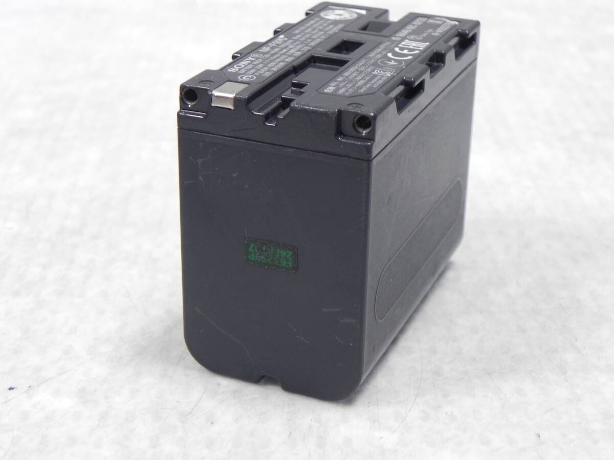 E7254 & L ソニービデオカメラ用バッテリーNP-F970 (7.2V-45Wh) 残量652分の画像2