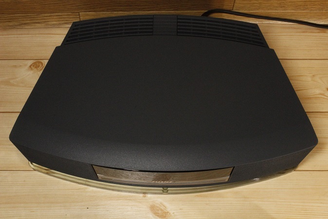 ★完動品 メンテ済み ガラス台座付き BOSE Wave music system AWRCCB CD/FM/AM★の画像2