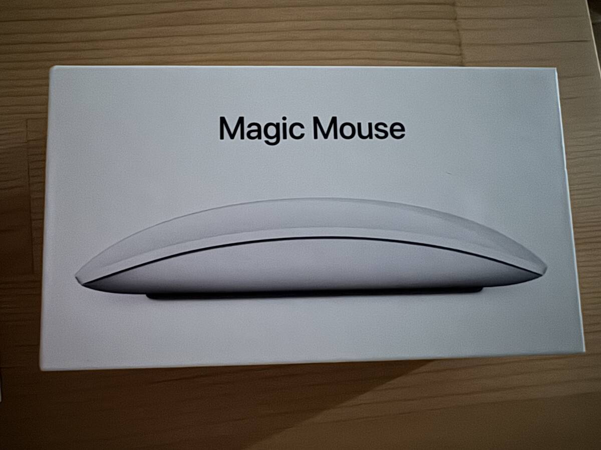 【美品】使用回数数回 Apple Magic Mouse アップル マジック マウス 完品 純正 A1657 MK2E3J/Aの画像1