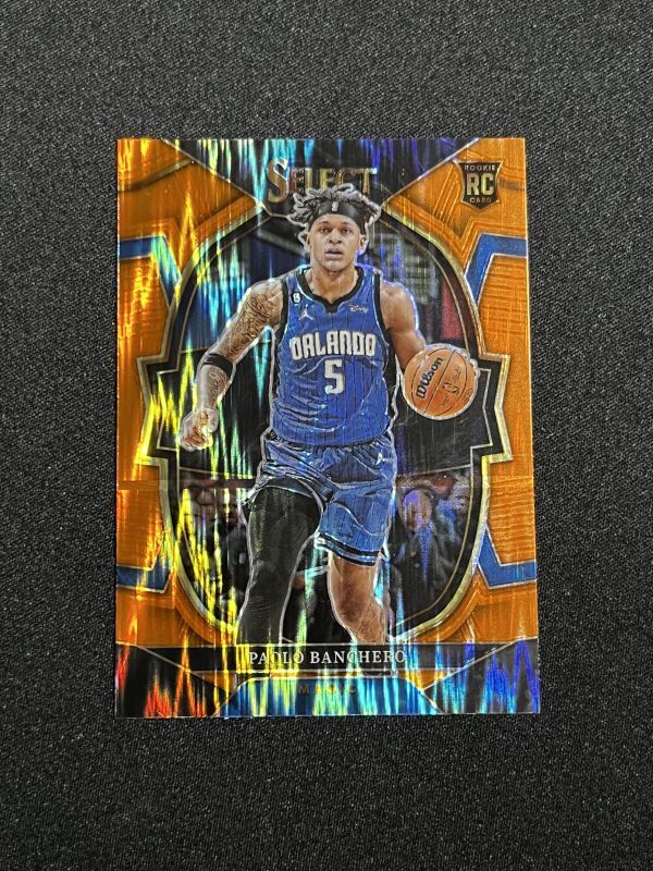 【RC】 Paolo Banchero パオロ・バンケロ 2022-23 Panini NBA Select Concourse Orange Flash Prizm Rookie マジック *説明必読の画像1